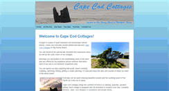 Desktop Screenshot of capecodcottagesonline.com